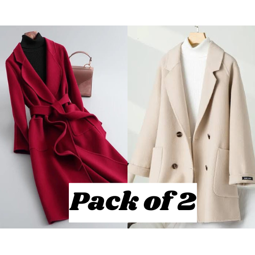 Pack OF 2 LADIES & WOMEN COAT